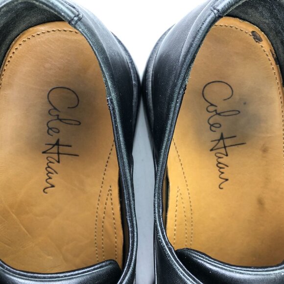 Cole Haan Men's Size 8.5M Nike Air Jackson Black Leather Lace-Up Oxford Shoes - Picture 12 of 13